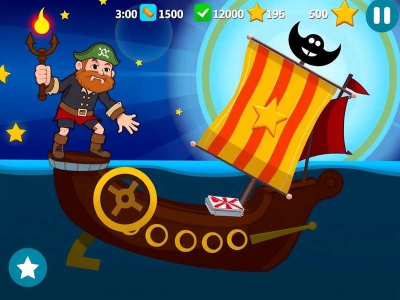 Astro Pirates Cosmic Voyagers Gameplay Screenshot